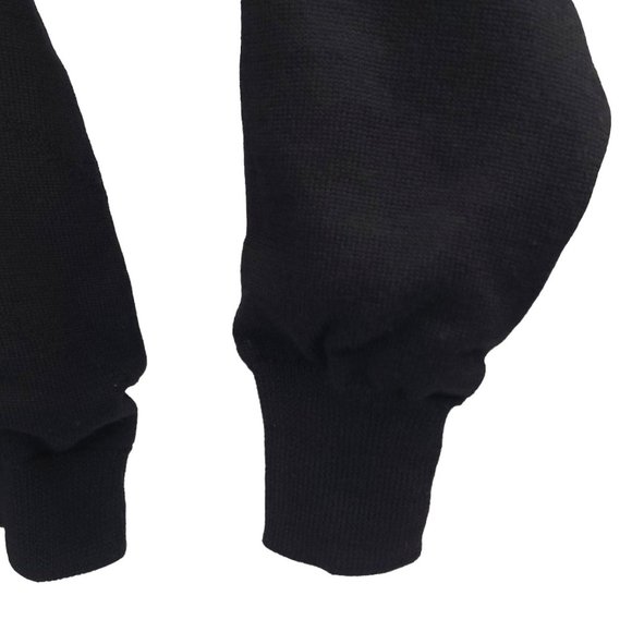 Vintage Titleist Corbin XCR Golf Sweater Mens L Wool V Neck Long Sleeve Black - Picture 5 of 12